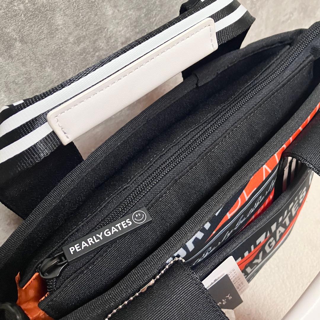 新品タグ付き　パーリーゲイツ　ロゴリボン柄　カートバッグ　2way