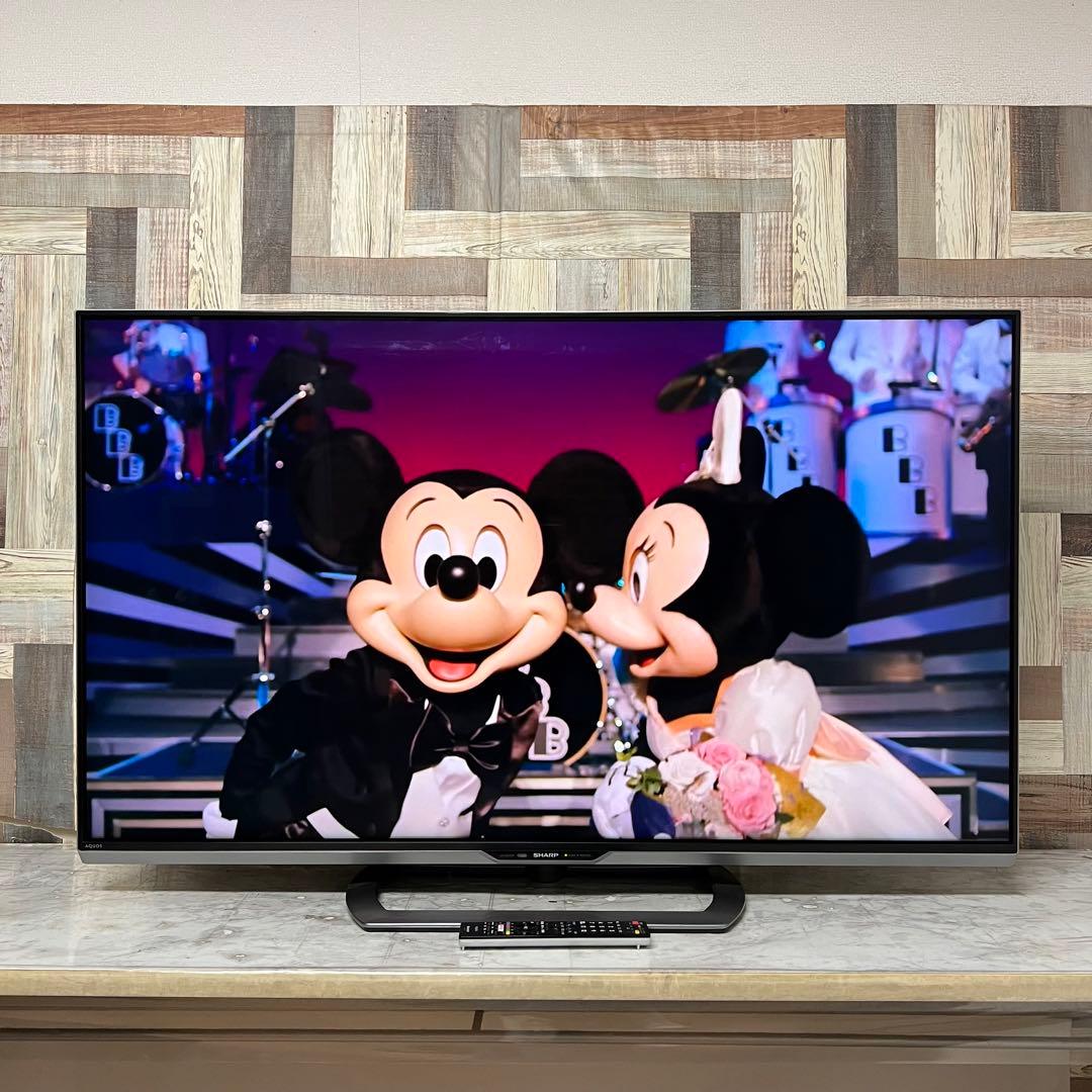 即日受渡❣️全国送料込シャープ52型4KテレビYouTube.Netflix視聴