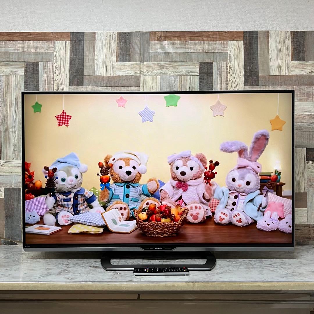 即日受渡❣️全国送料込シャープ52型4KテレビYouTube.Netflix視聴