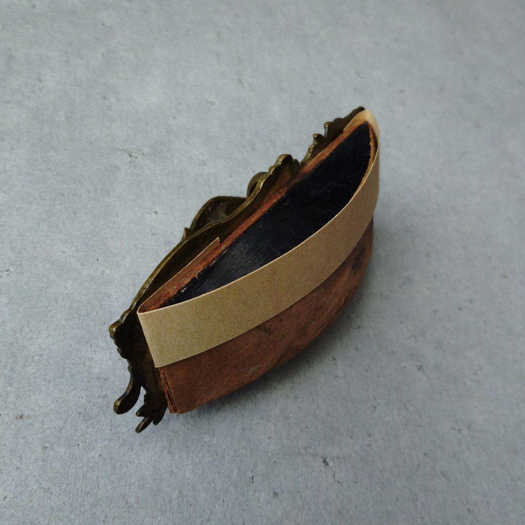 フランス　真鍮ロカイユ装飾　インクブロッター　アンティーク　ステーショナリー雑貨