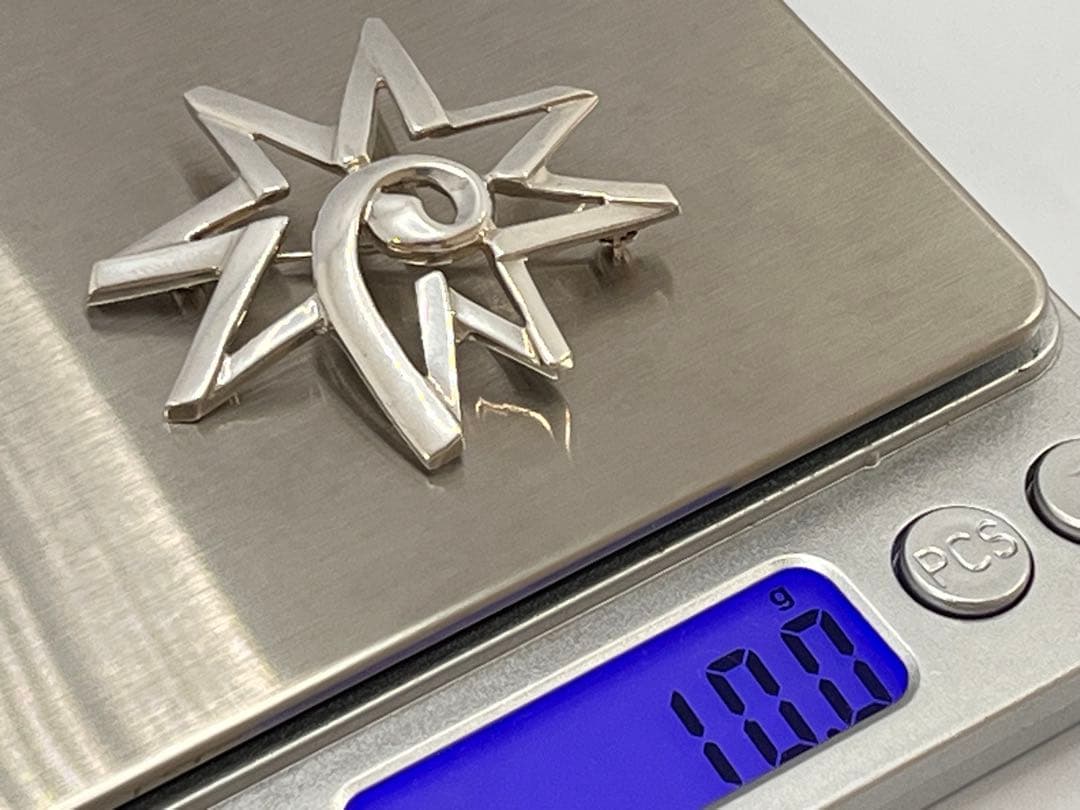 c796 美品　ティファニー　パロマピカソ　スター　ブローチ　シルバー　925