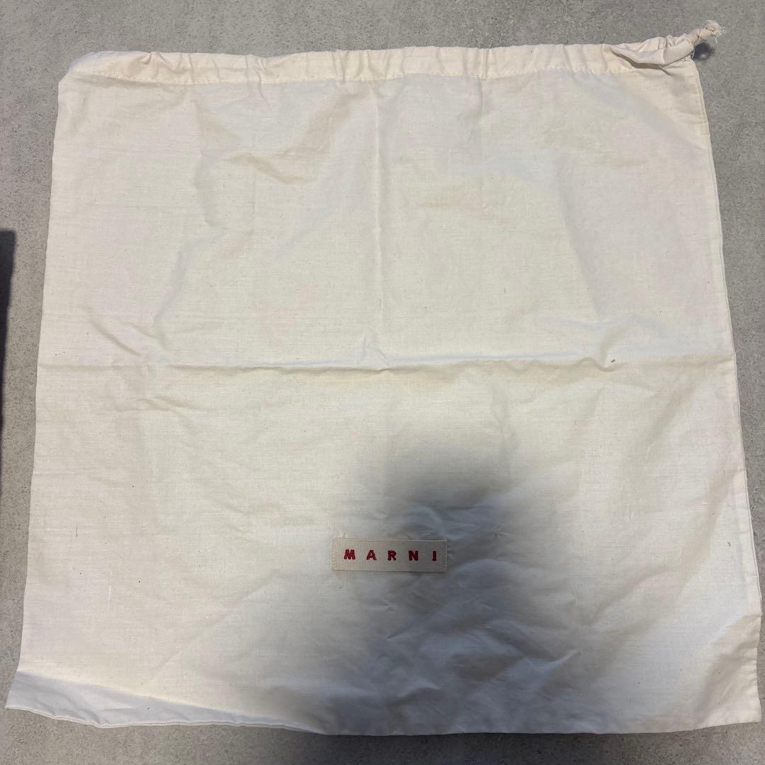 ⭐︎moon⭐︎MARNI 幾何学模様 かごバッグ