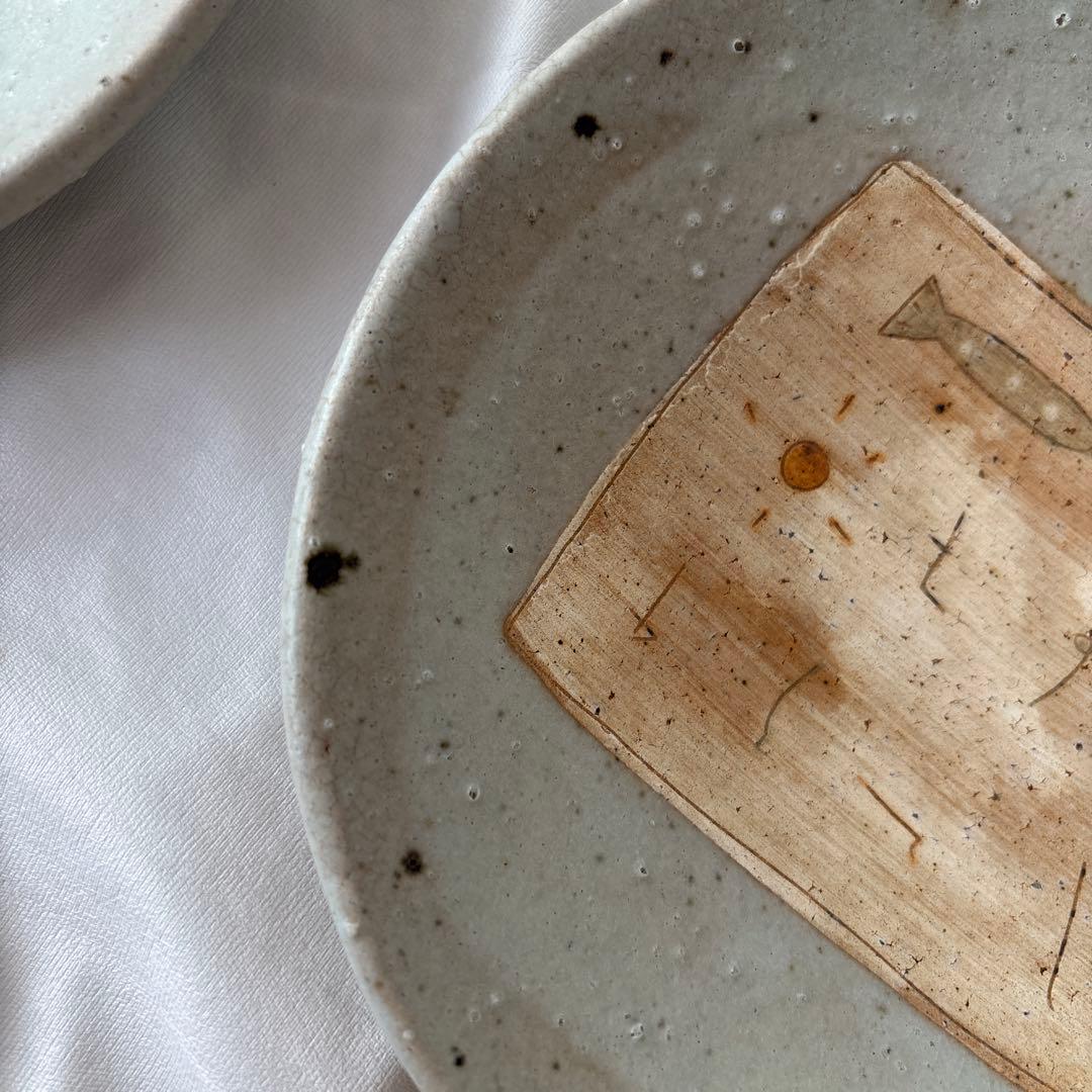 長田恵　お皿　5枚