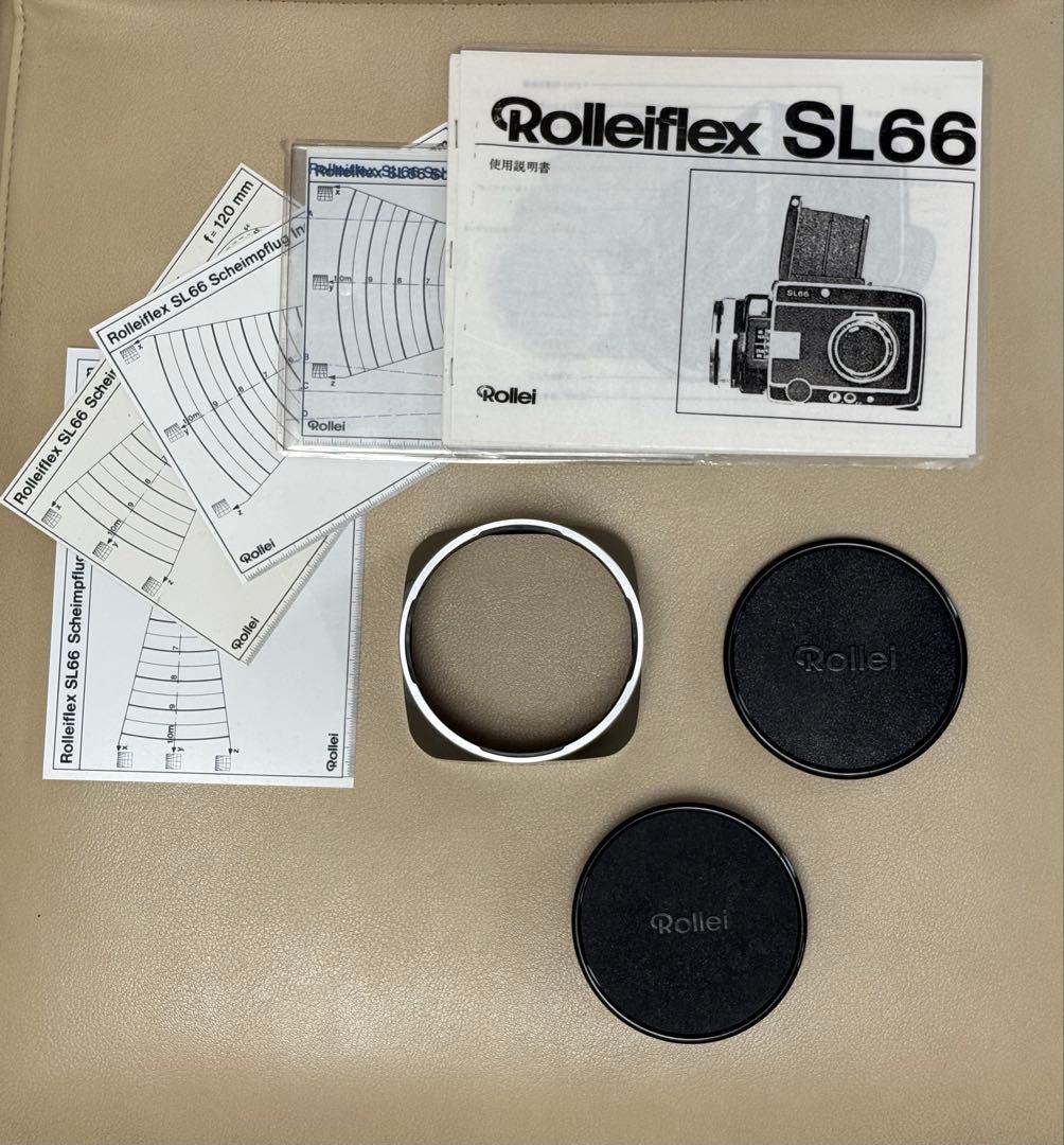 美品Rolleiflex SL66 中判カメラ Planar 80mm f2.8