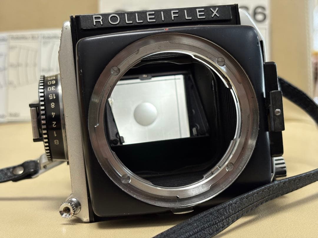 美品Rolleiflex SL66 中判カメラ Planar 80mm f2.8