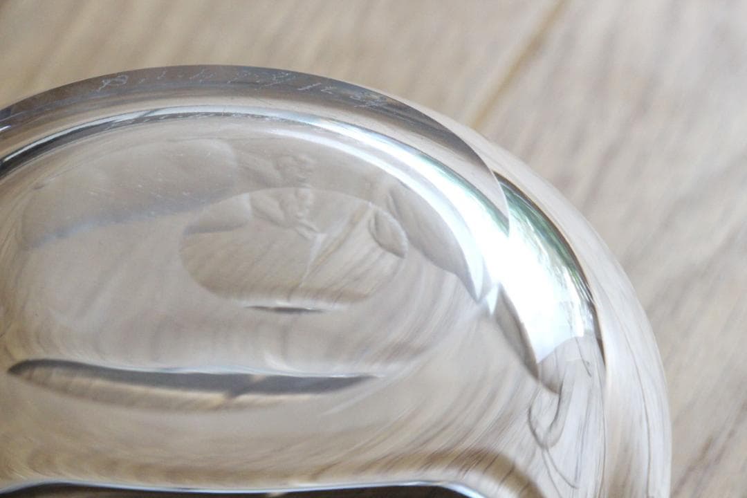 Erik Hoglund エリックホグラン クリスタルガラス ボウル ヤギ