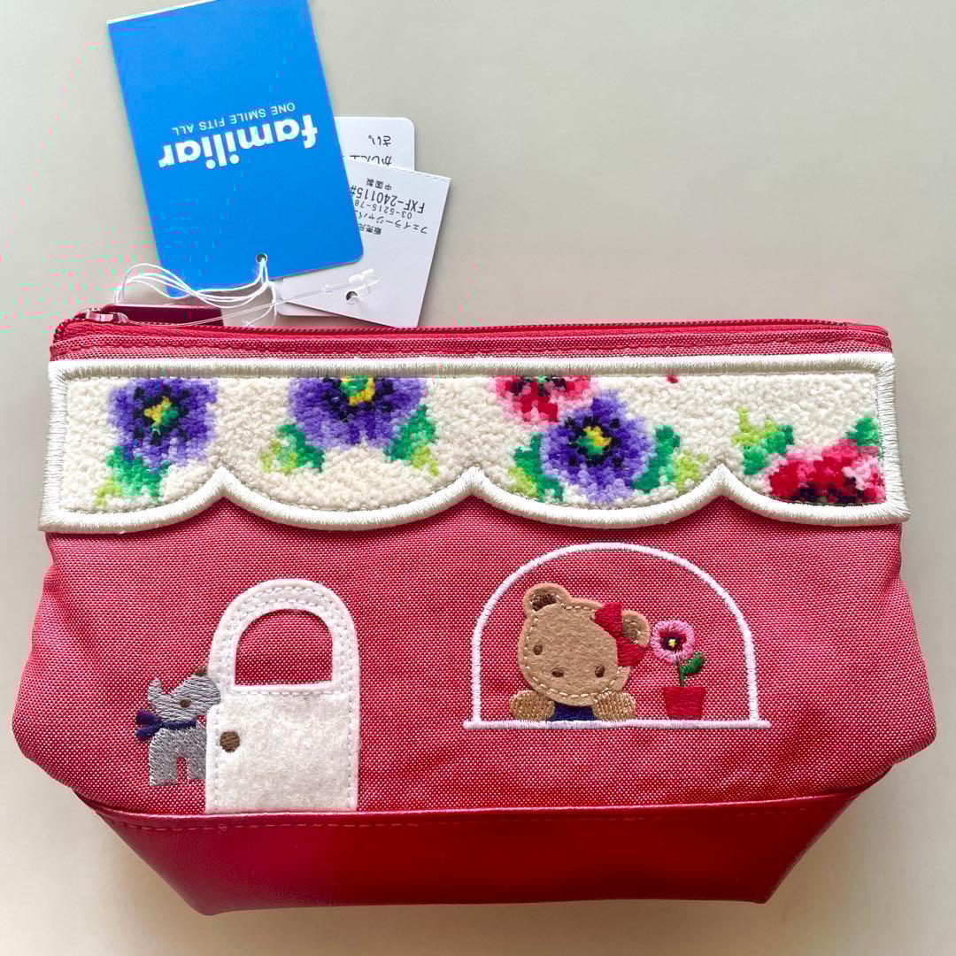 超希少・新品！フェイラー×ファミリア ×阪急　初コラボ　ポーチ＆ハンカチ2枚