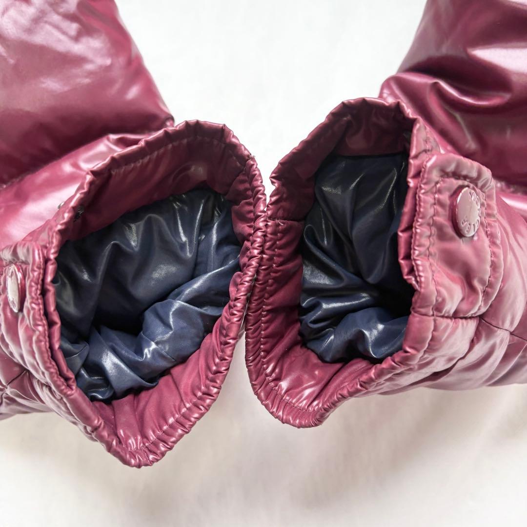 モンクレール ダウンジャケット MAYA 希少サイズ4 フード ロゴワッペン