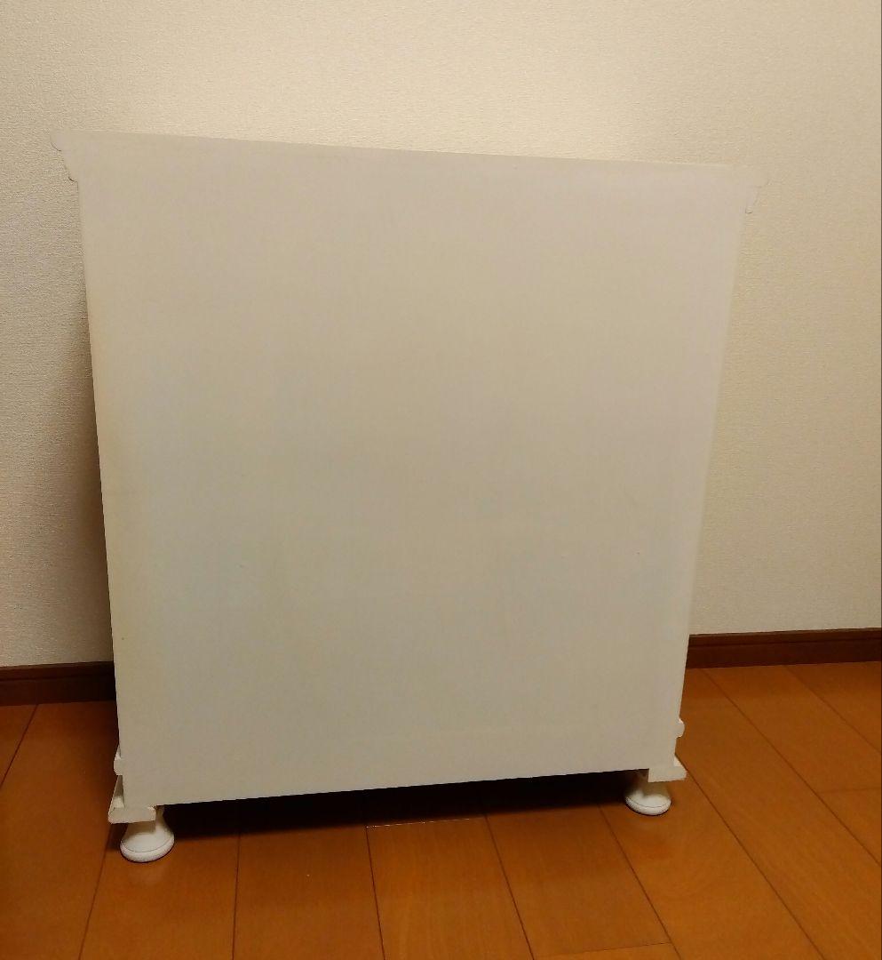 ★フレンチ風★木製チェスト★ドロワー★収納★白色★