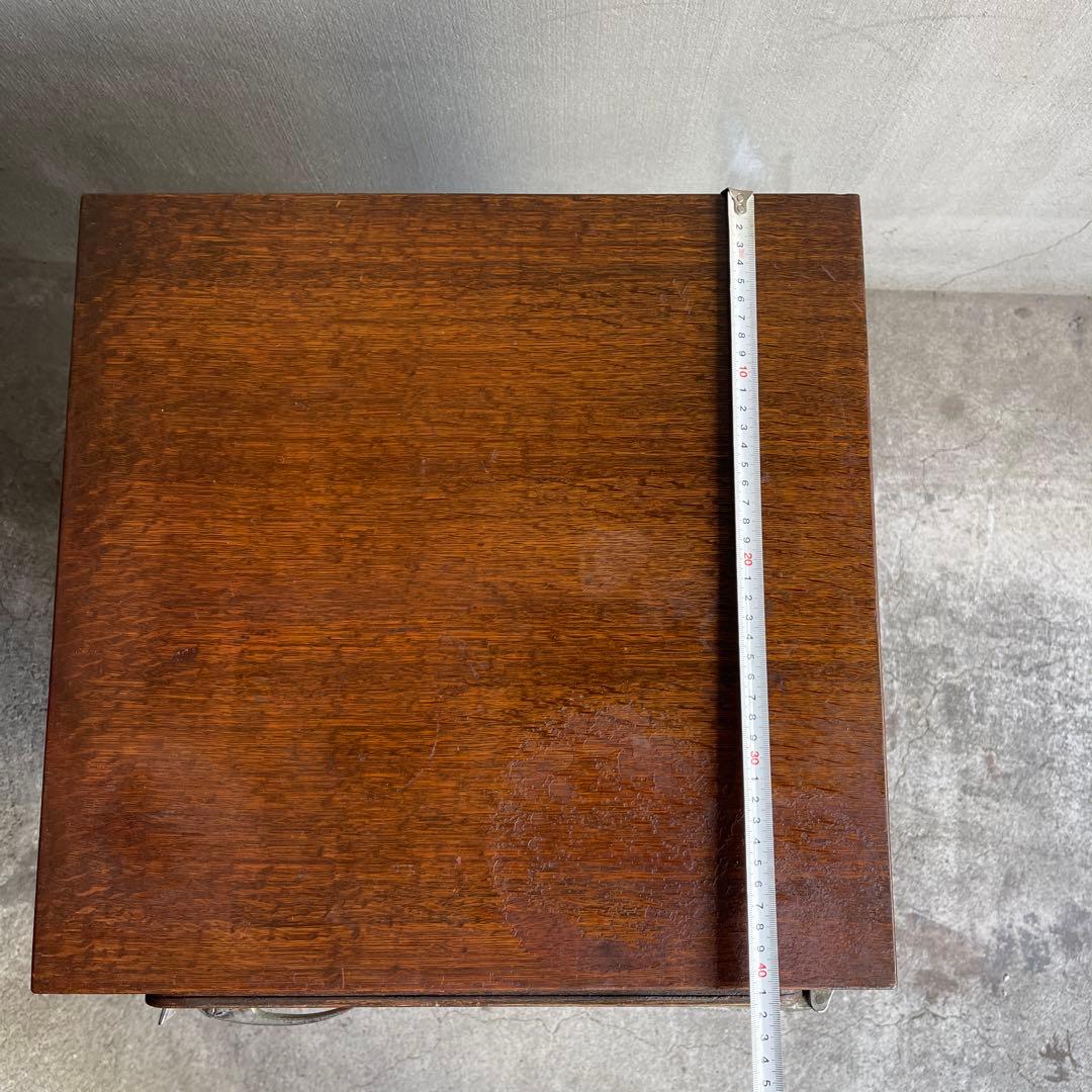 昭和レトロ　木製冷蔵庫　氷冷蔵庫　ビンテージ冷蔵庫