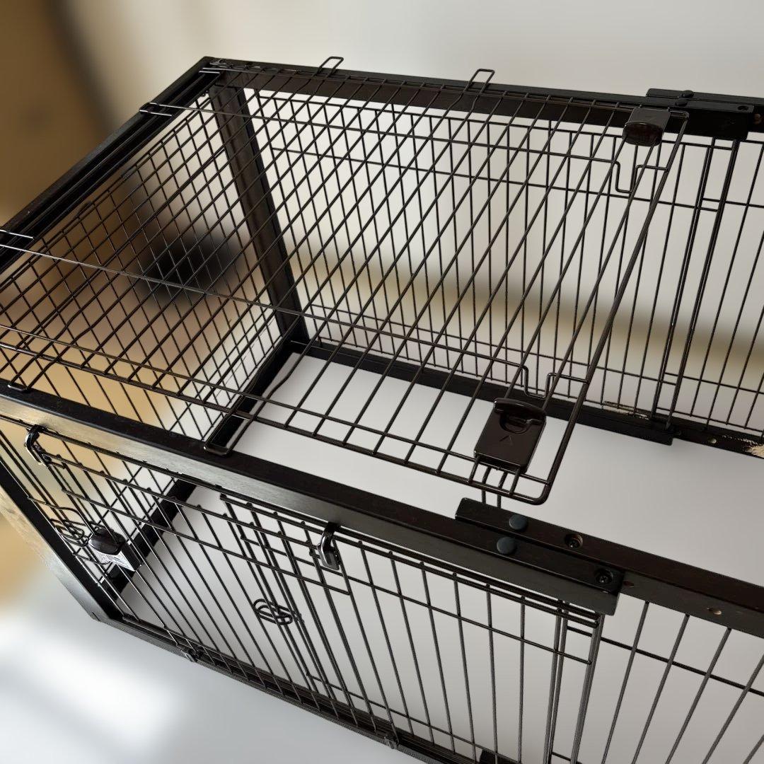 ちびぽめ Richell 木製スライドペットサークル　レギュラー、ワイド