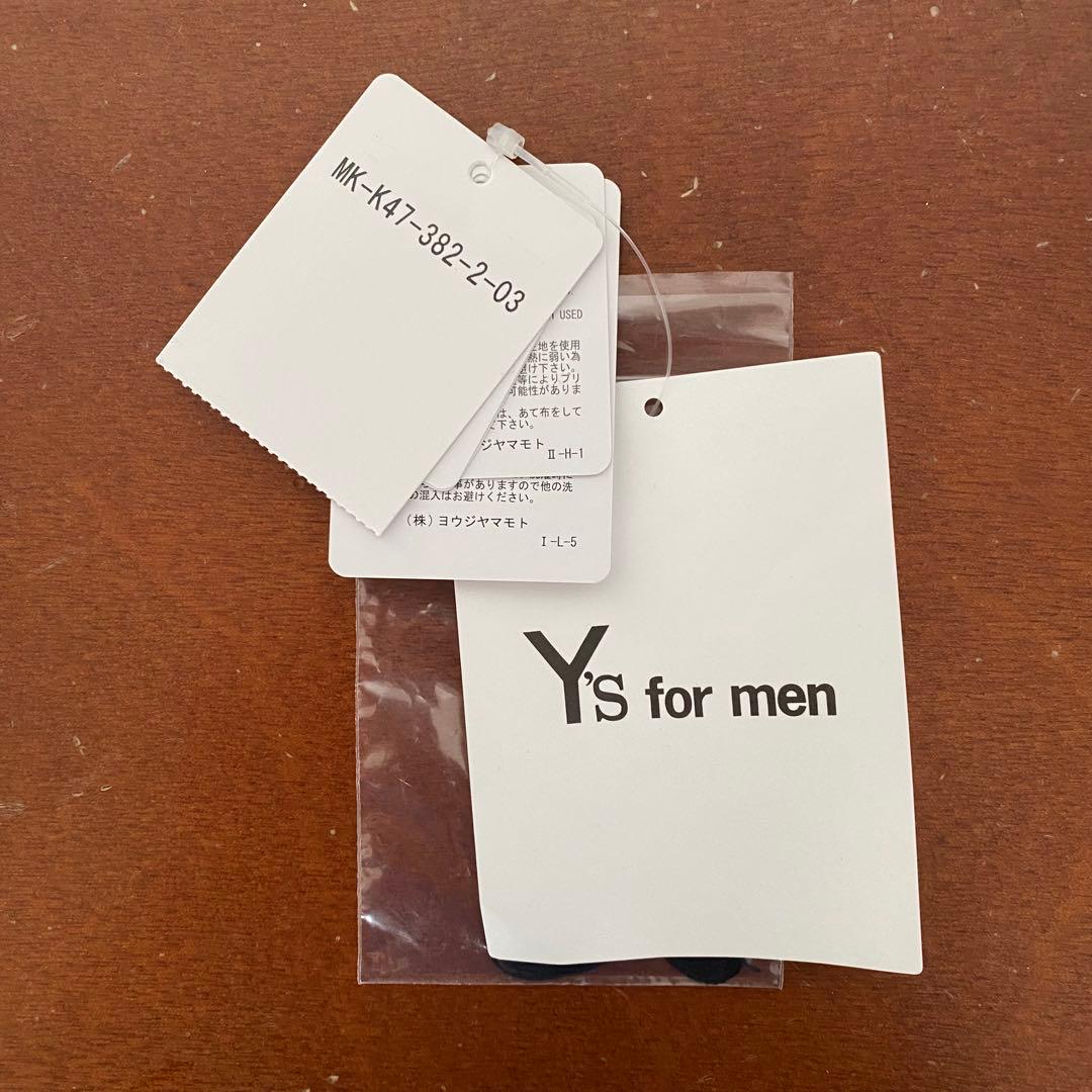 Y*)様 Y’s for men 26SS ビッグロゴラウンドネックプルオーバー