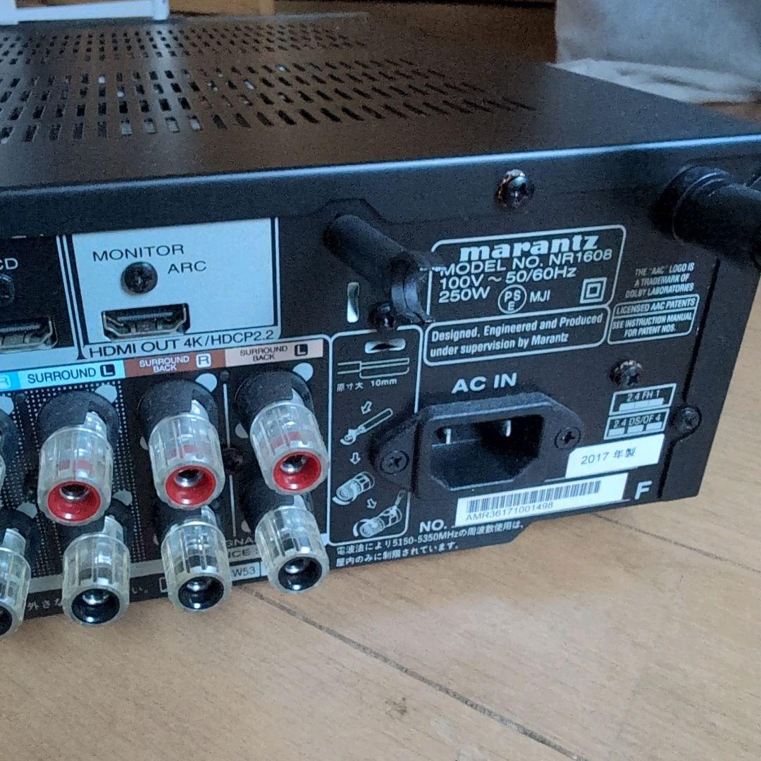 L*n様 marantz ブラック アンプ　NR1608