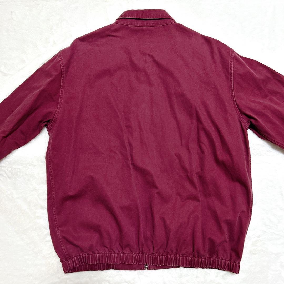 ニ*ト様 レアカラー✨ ラルフローレン スイングトップ バーガンディ 90s 三