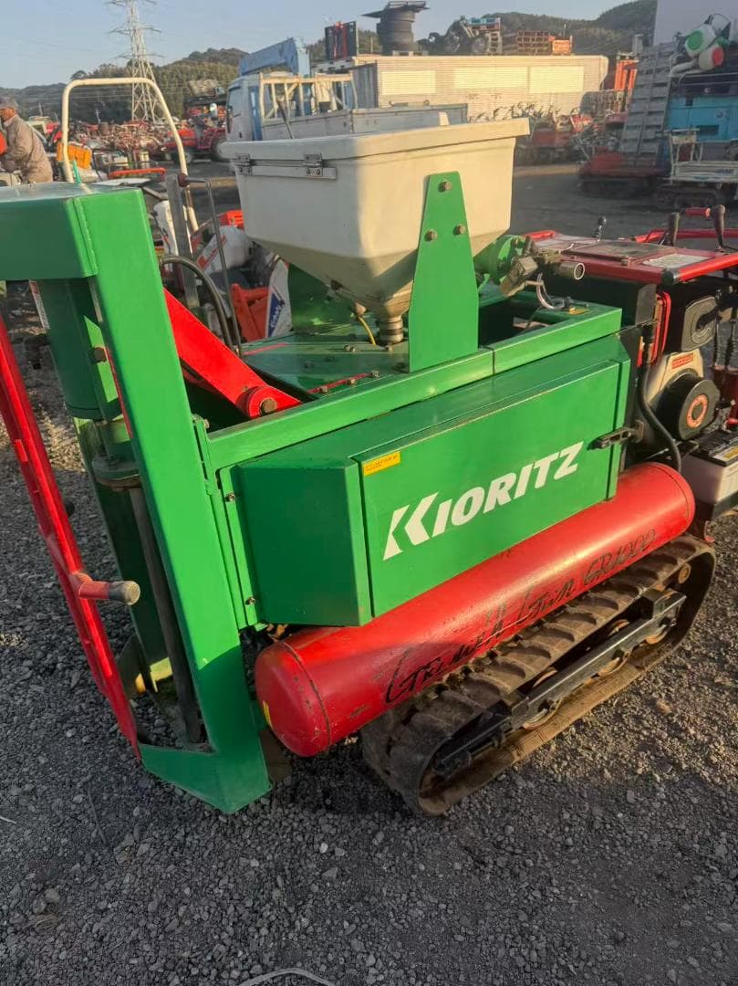 【福岡県みやま市】共立 土層改良機 グローズガン GR1000 6.7馬力セル付