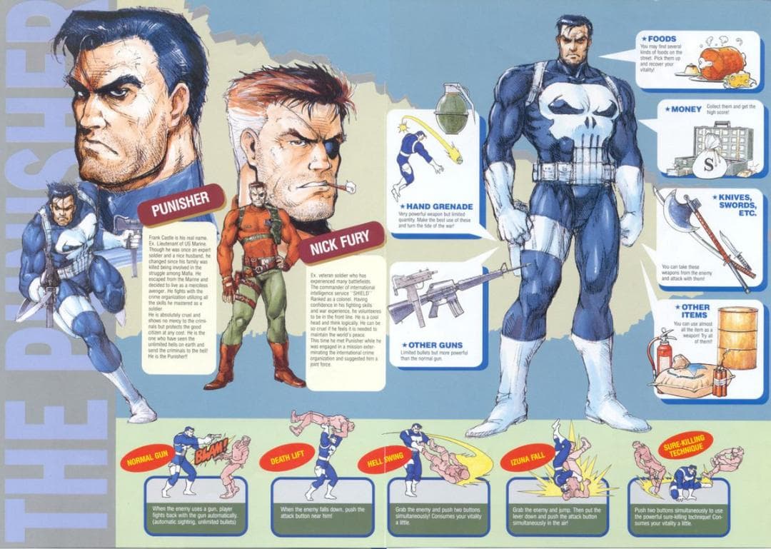 パニッシャー＆ニック・フューリー 2体セット新品未開封ゲーマーバース