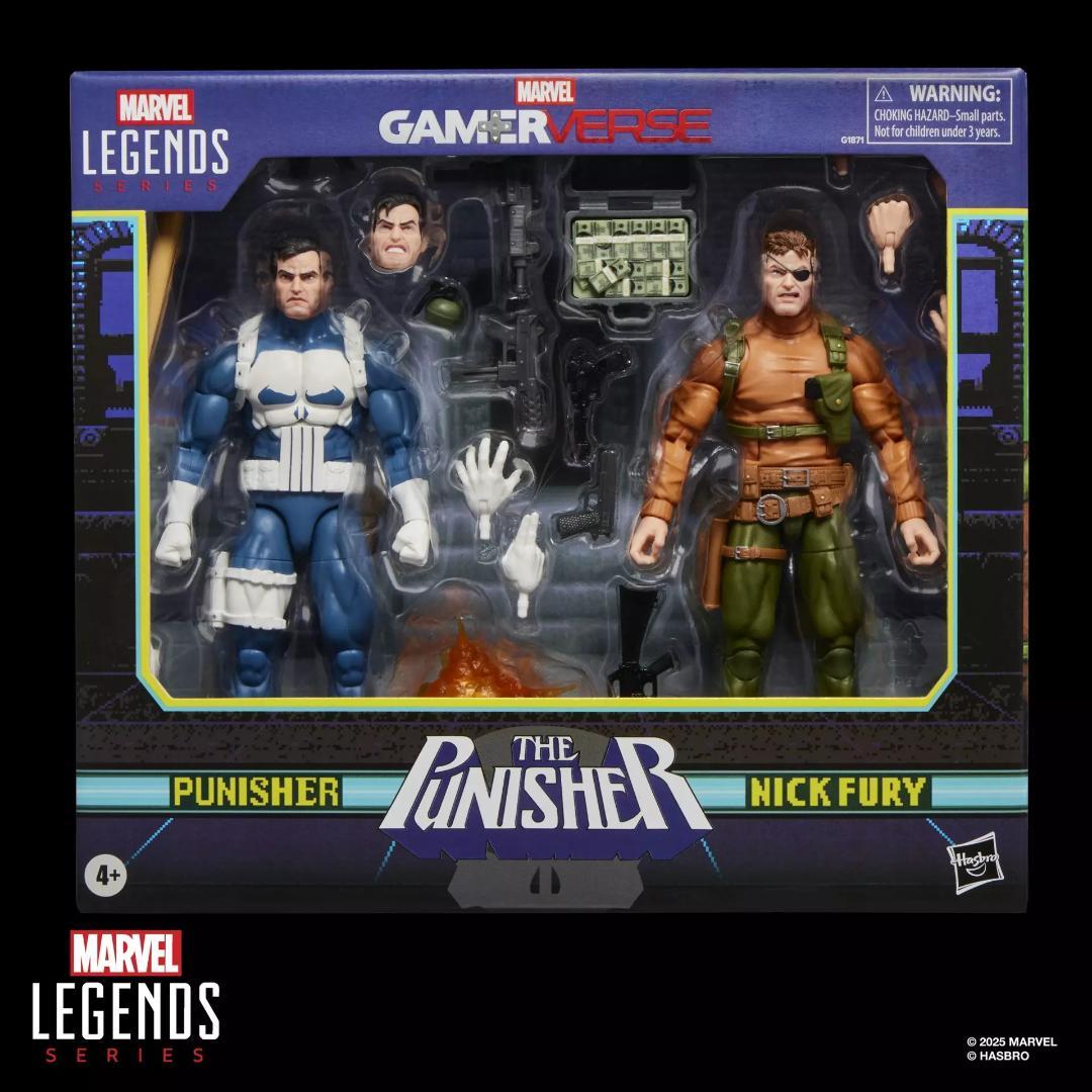 パニッシャー＆ニック・フューリー 2体セット新品未開封ゲーマーバース