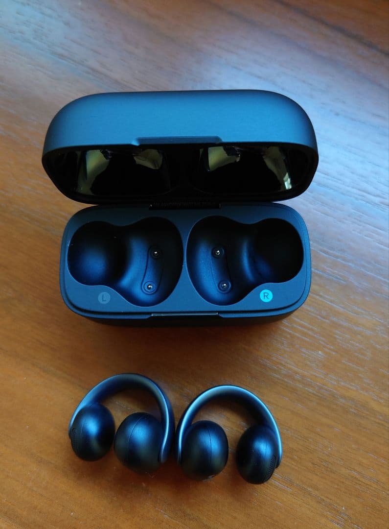 Anker Soundcore Aero Clip ワイヤレスイヤホン ブラック