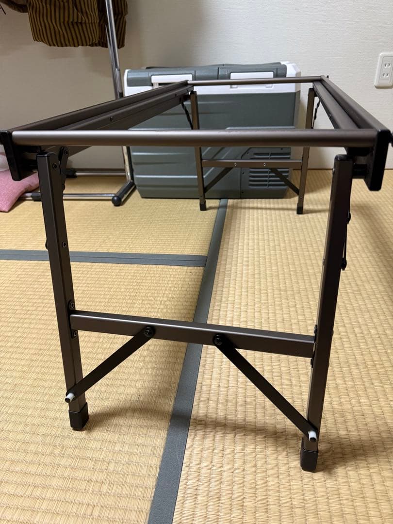 ラーテルワークスウッドパネルテーブル(アッシュグレイ)