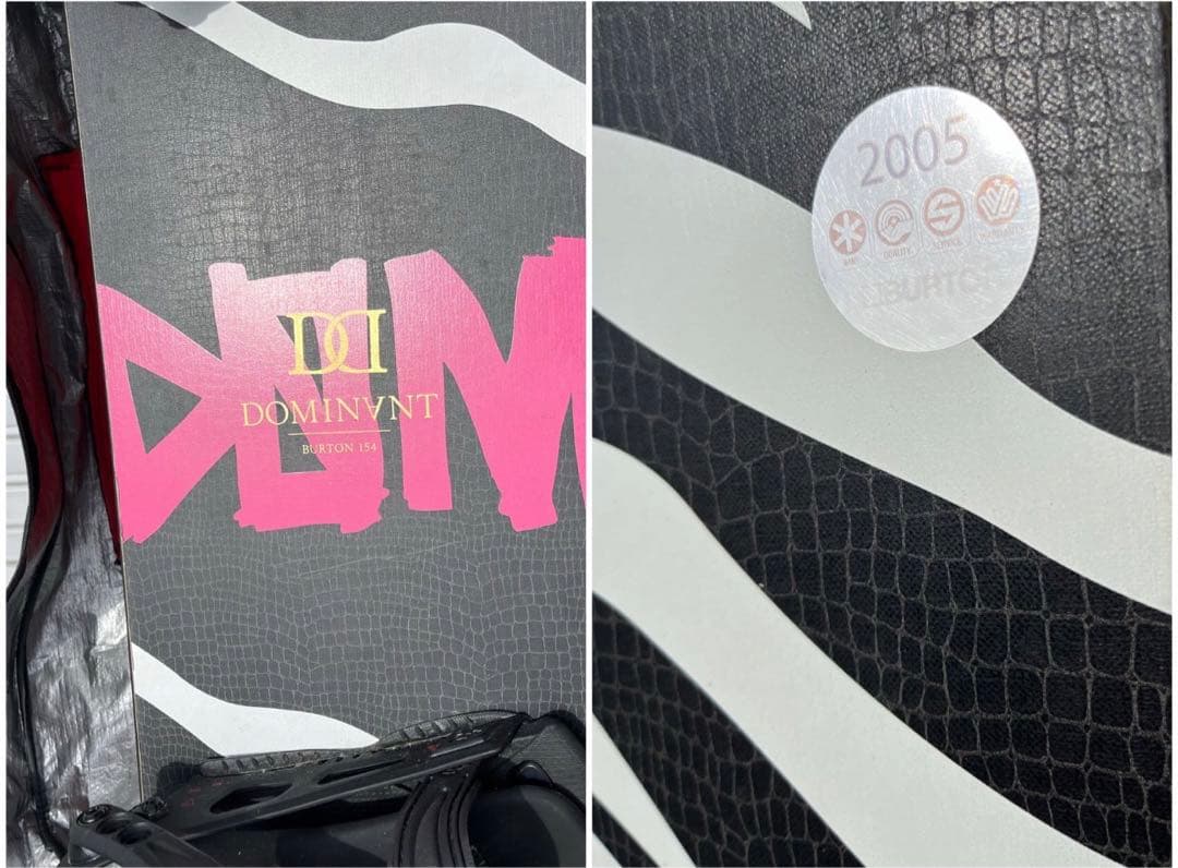 DOMINANT BURTON 154 スノーボード