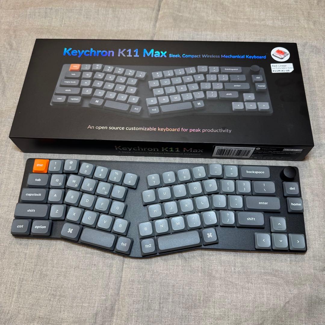 Keychron K11 Max Aliceレイアウト (US配列/赤軸)