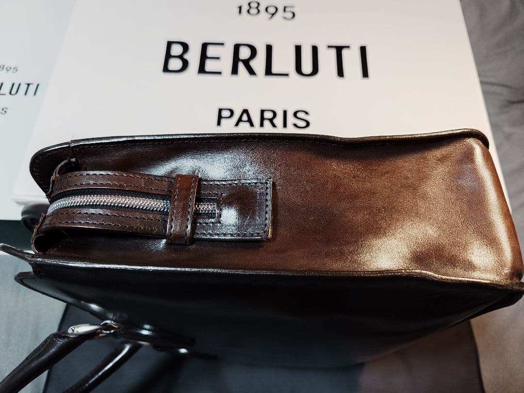 Berluti ベルルッティ　アンジュール　ビジネスバック