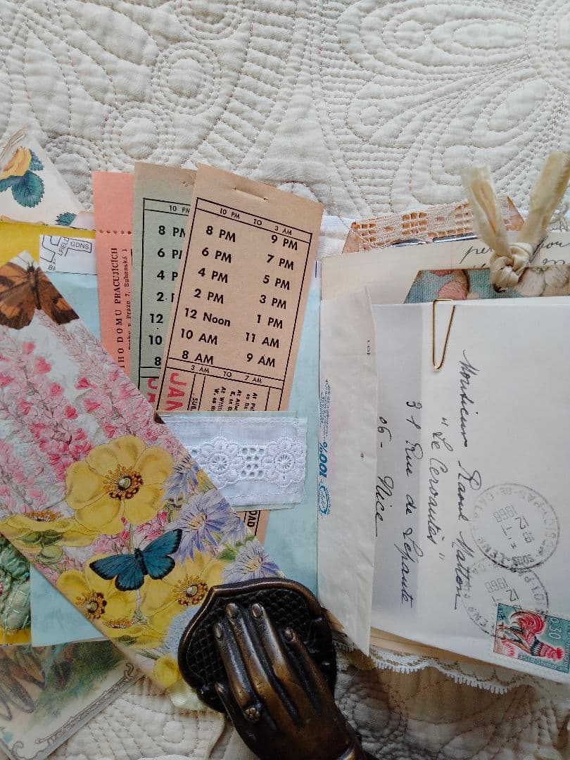 ヴィンテージ手作りジャーナル Old days 10