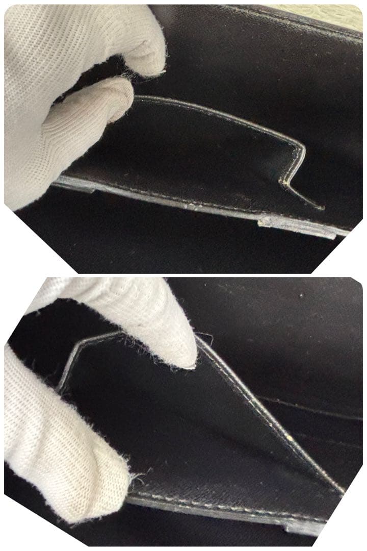 ルイヴィトンエピ セルヴィエット コンセイエ　ビジネスバッグ　ブラック