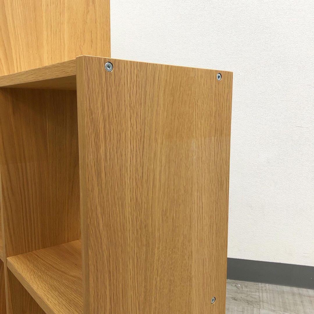無印良品 スタッキングシェルフ 3段／1段×3列 オーク材