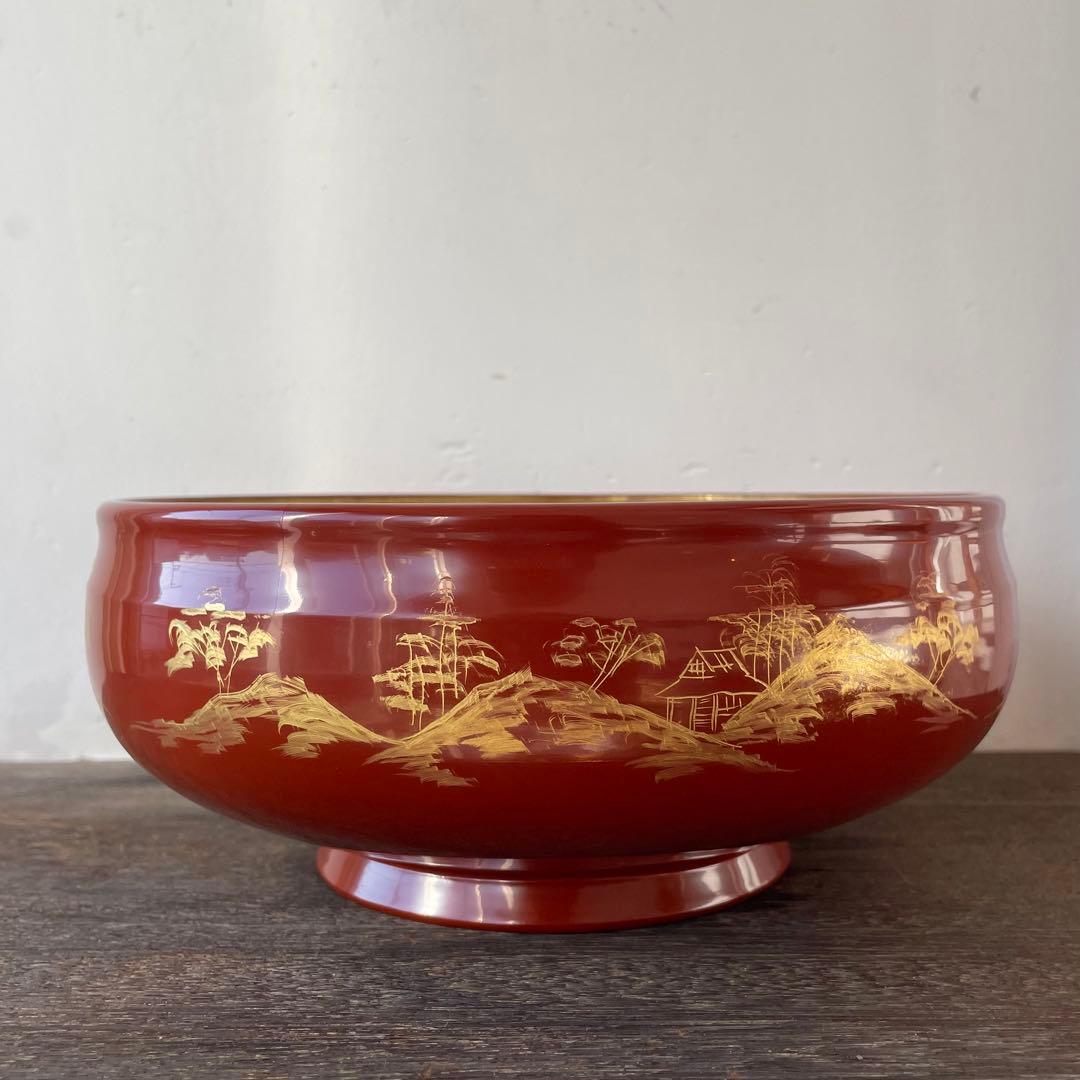 加藤五山　五山造　鉢　真珠釉陶漆　五山窯　瀬戸　共箱付き　26.1.16−2