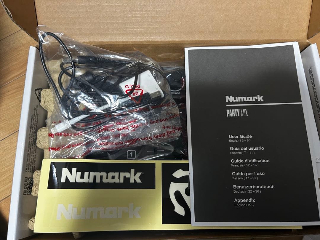 つ*ゆ様 Numark Party Mix DJコントローラー スマホ接続機械付