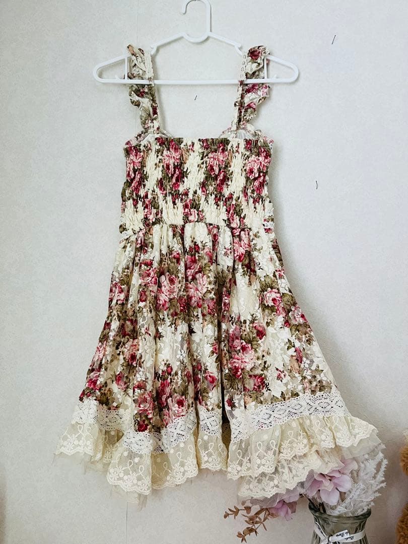 ‼️激レア‼️新品‼️LIZ LISA 花柄　キャミソールワンピース