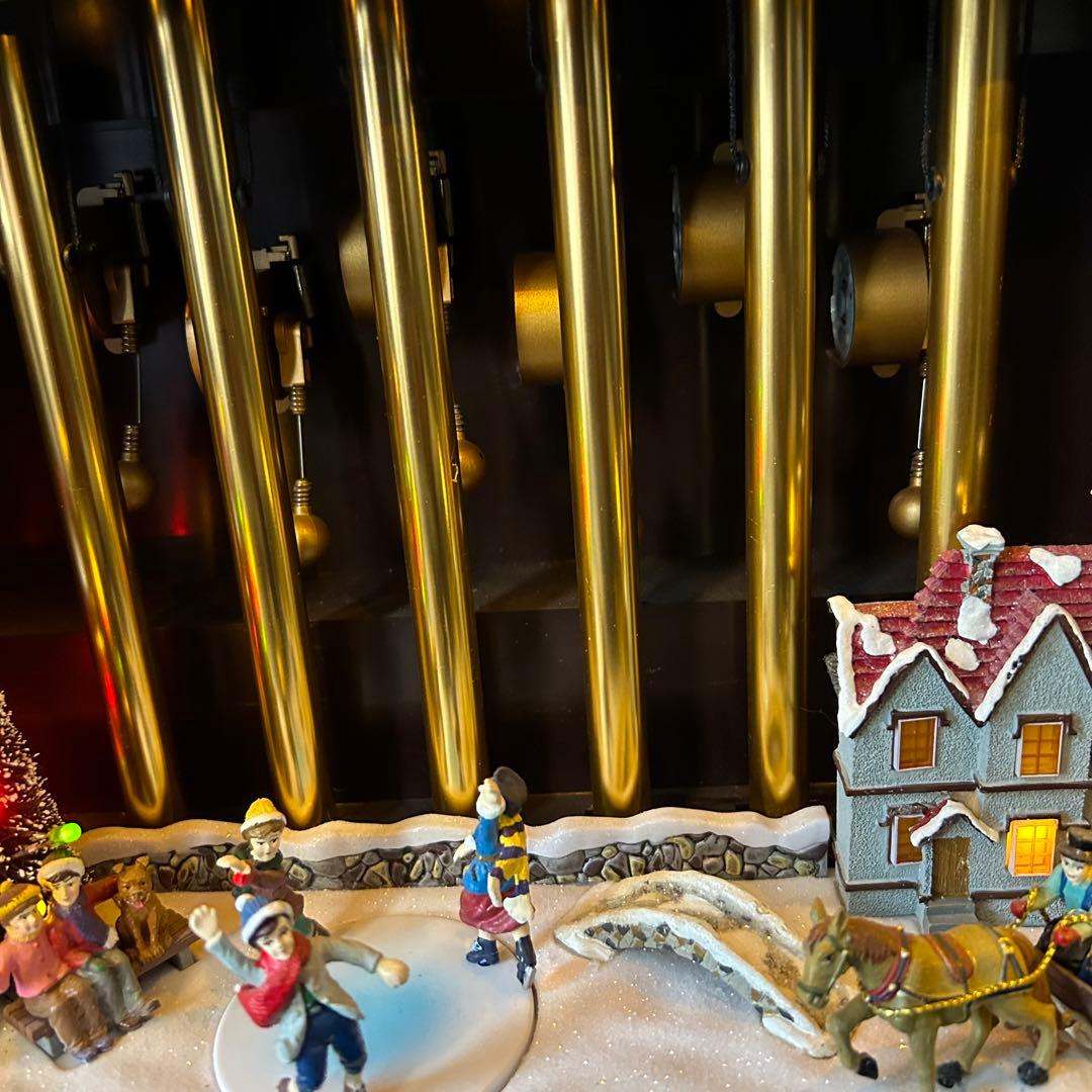 ★ミスタークリスマス ミュージカル チャイム 時計 オルゴール 70曲 スケート