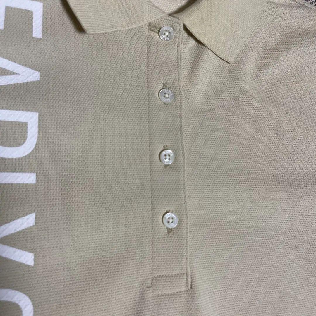 【新品】パーリーゲイツ ポロシャツ サイズ2 シャンパンカラー