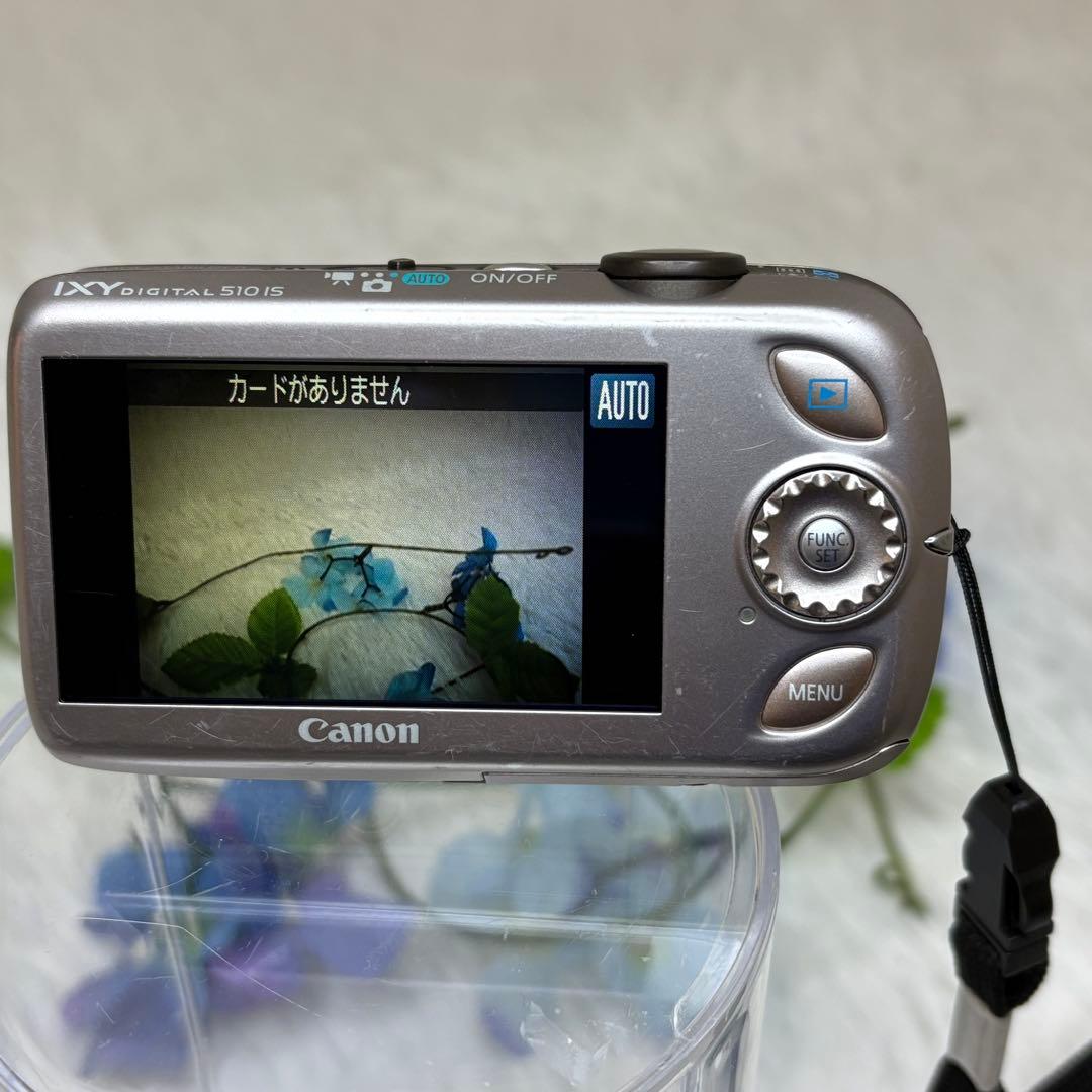 Canon カメラ　IXY 510IS PC1356 ゴールド コンデジ　動作品