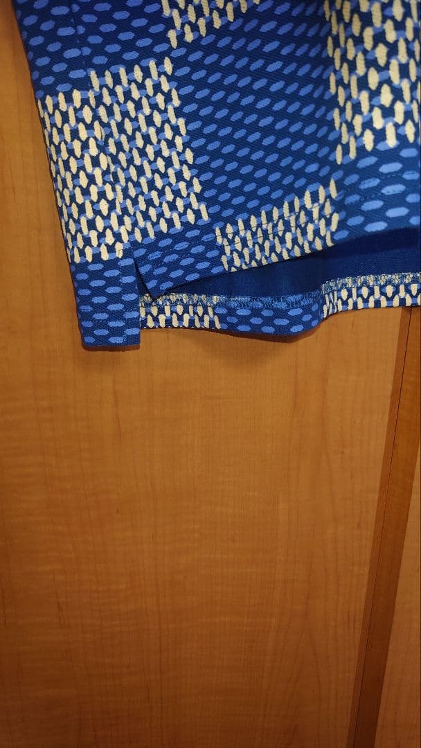 LOUIS VUITTON チェック柄ポロシャツLサイズ