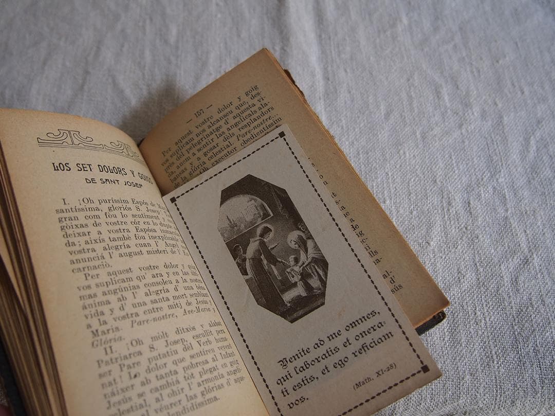 カトリック 古い本ミサ典礼書 MISAL 1913年 キリスト /K268