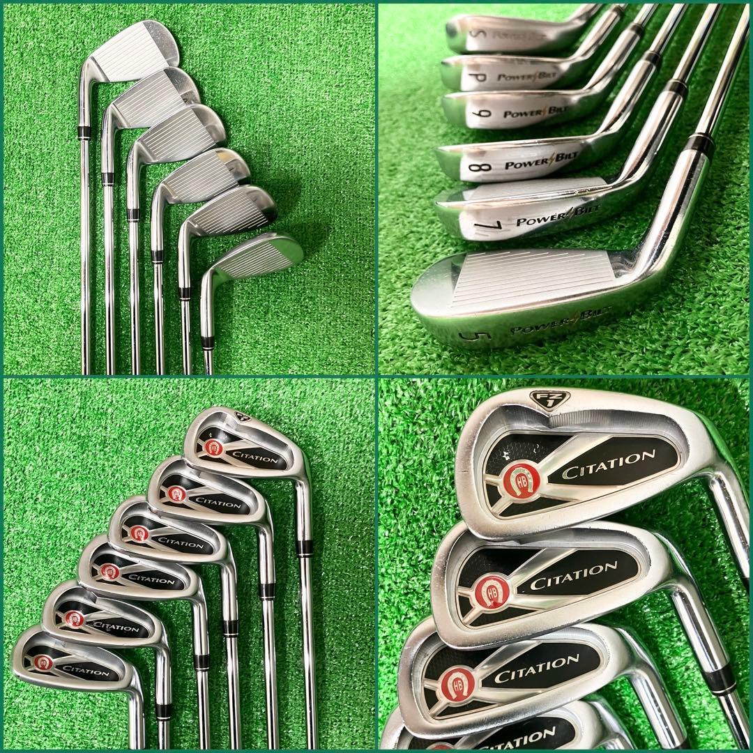 ゴルフクラブ　メンズ　TaylorMade 9本入　バッグ付　テーラーメイド