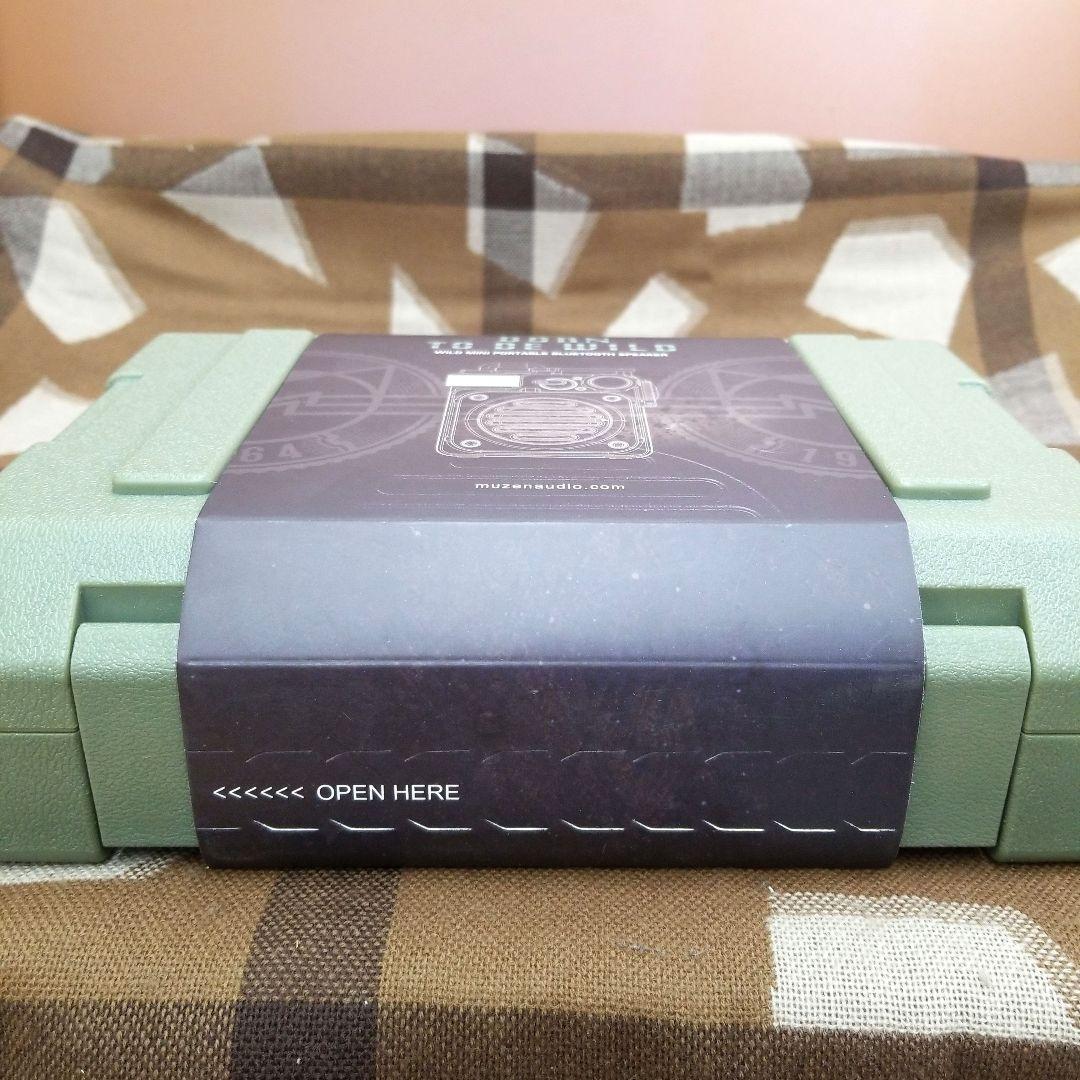 MD-1047-308☆MUZEN ワイドミニ ブルートゥーススピーカー