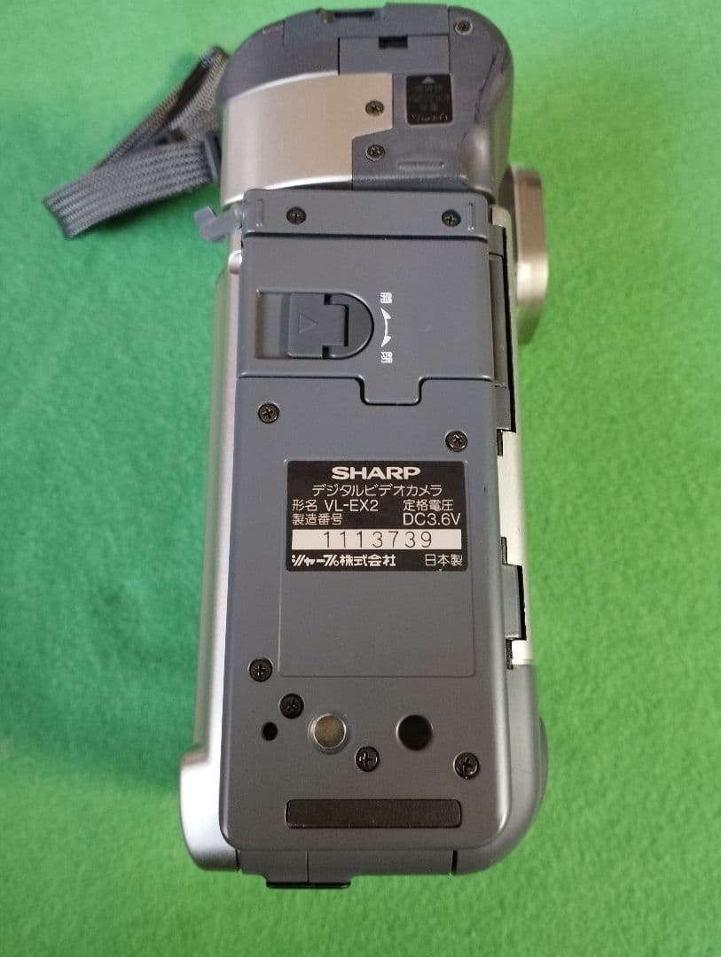 シャープ　miniDV ビデオカメラ VL-EX2 動作良好　付属品多数