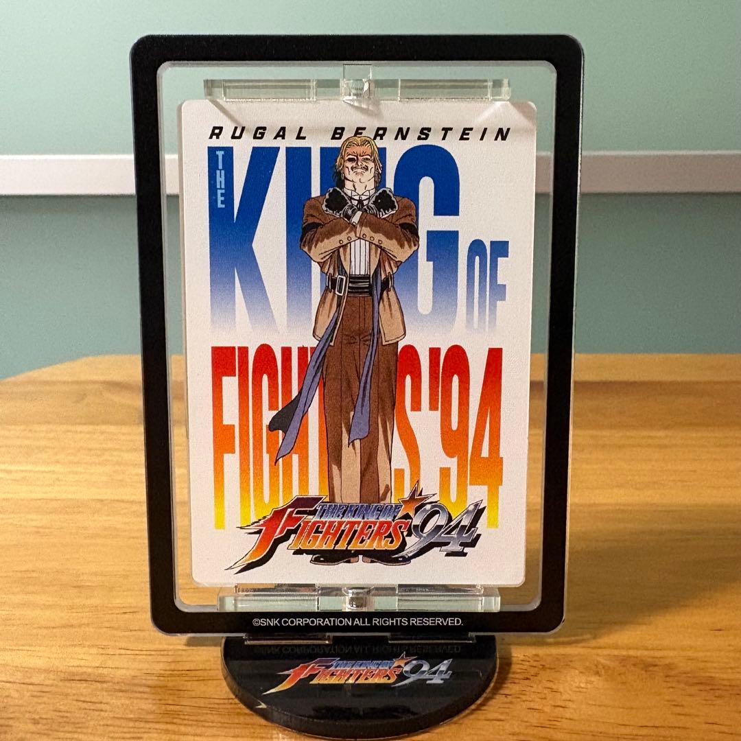 KOF 94 ウェブポン スピニングアクリルスタンド 6個+台座なし2個　セット