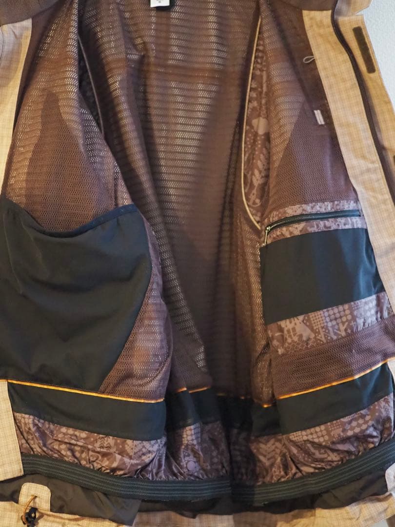 【F8】廃盤 PATAGONIA サイドウォールジャケット　ベージュチェック