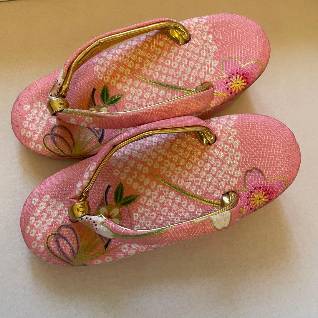 子供用 七五三 着物セット ピンク 花柄