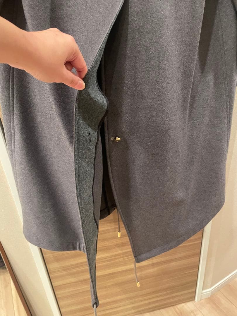 美品 THE RERACS ウールロングモッズコート　アローズ別注