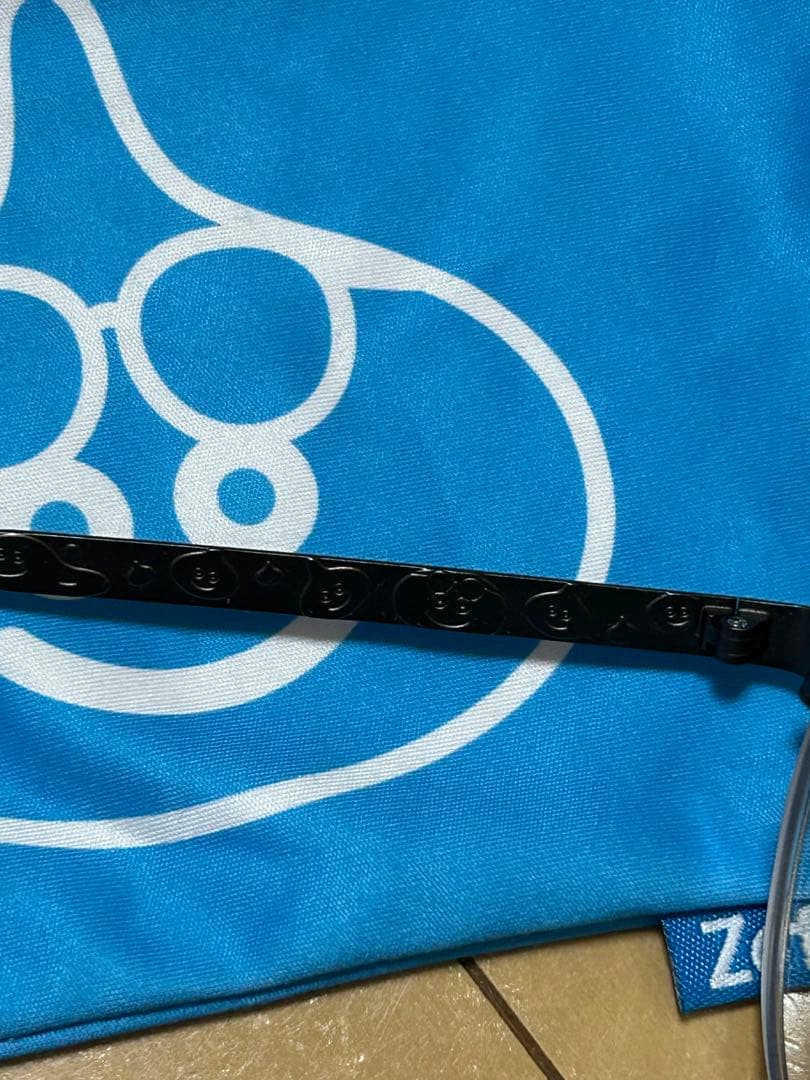 Zoff PC 度いりメガネ ケース付き　ドラクエコラボ　スライム