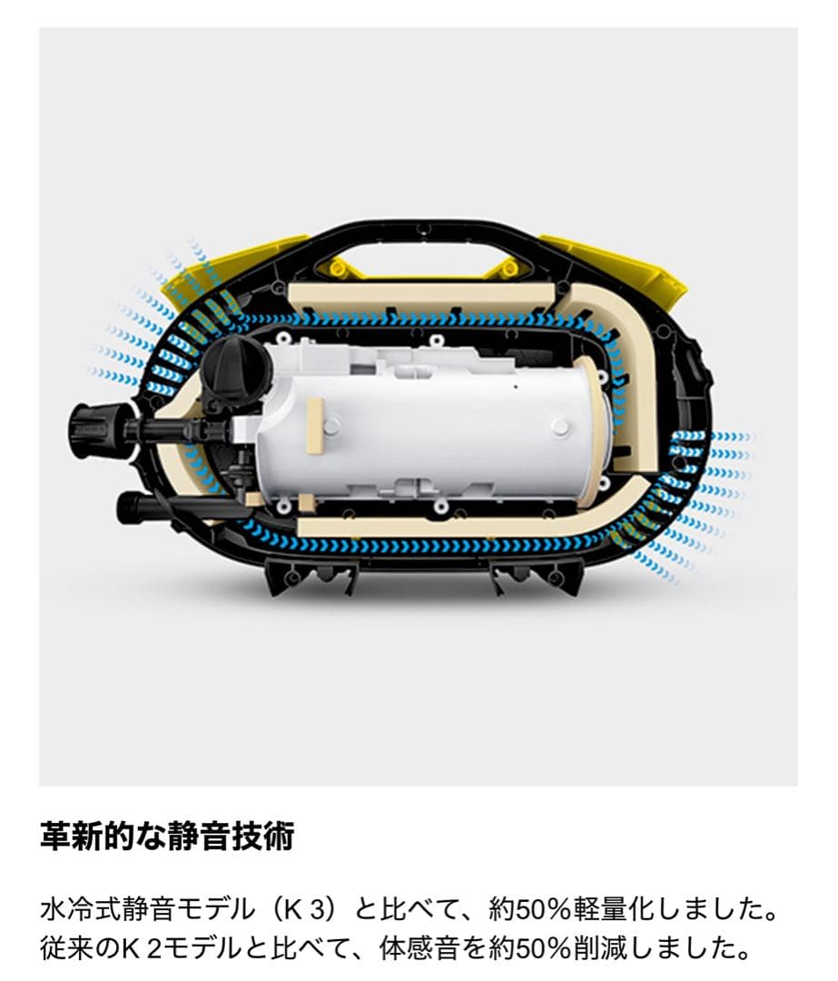 2台限定！【新品保証あり】ケルヒャー 高圧洗浄機 K2サイレントKarcher
