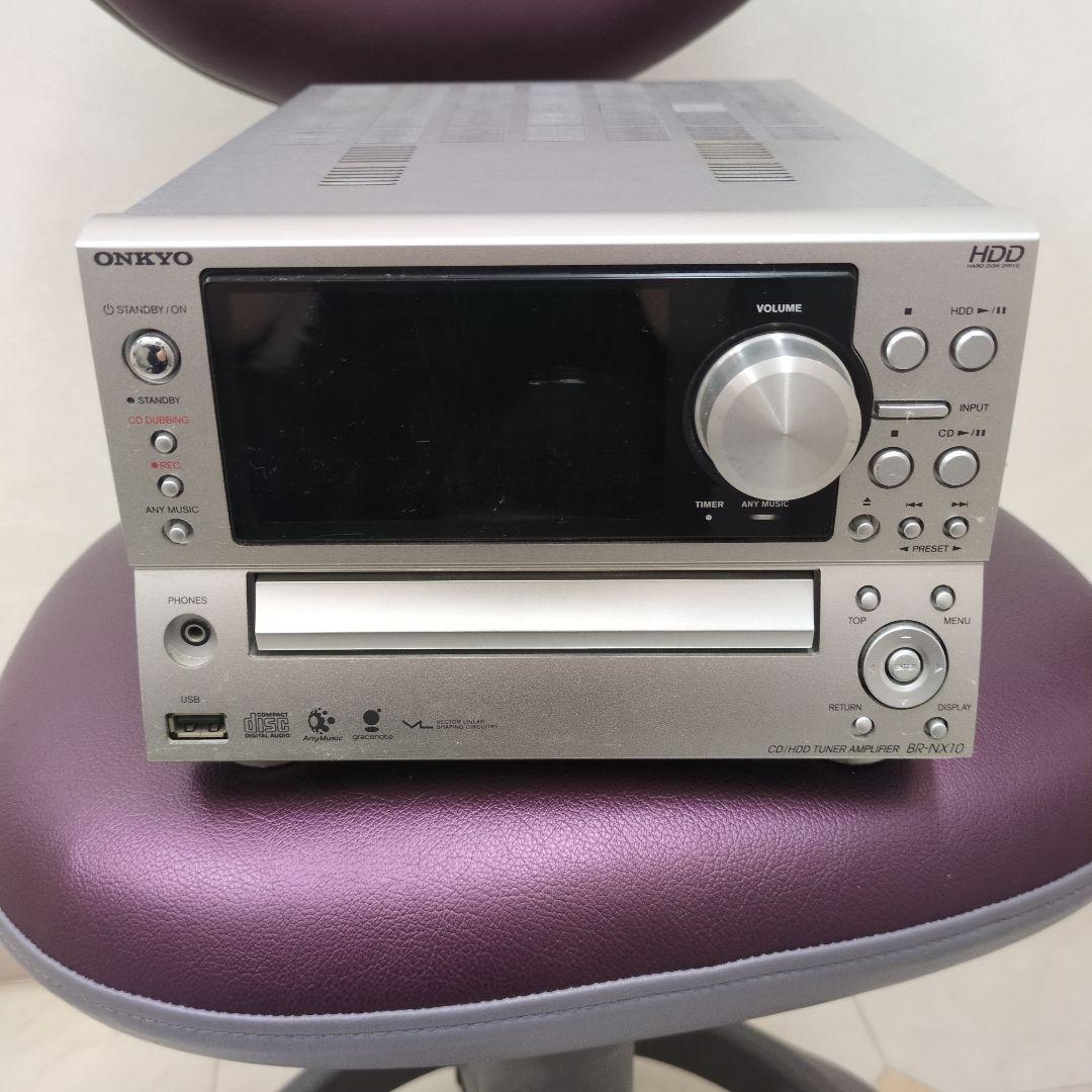ONKYO BR-NX10 CD/HDDアンプ ミニコンポ
