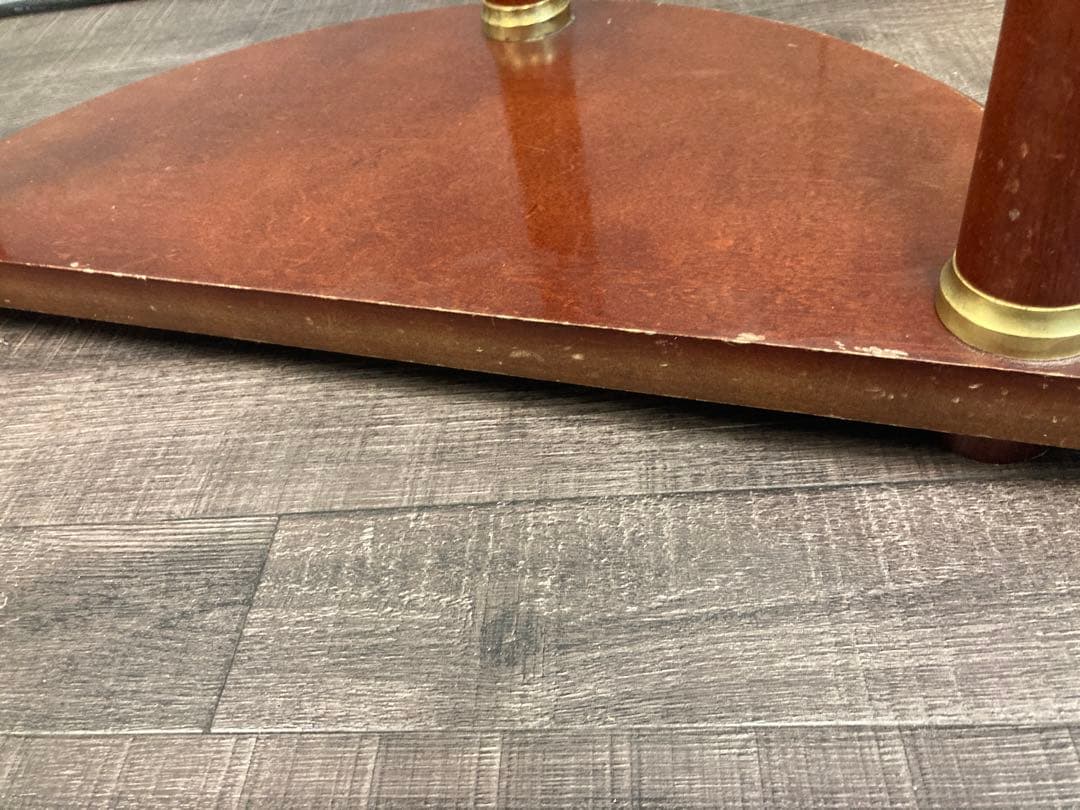 大理石　花台　コンソールテーブル　コーナー用