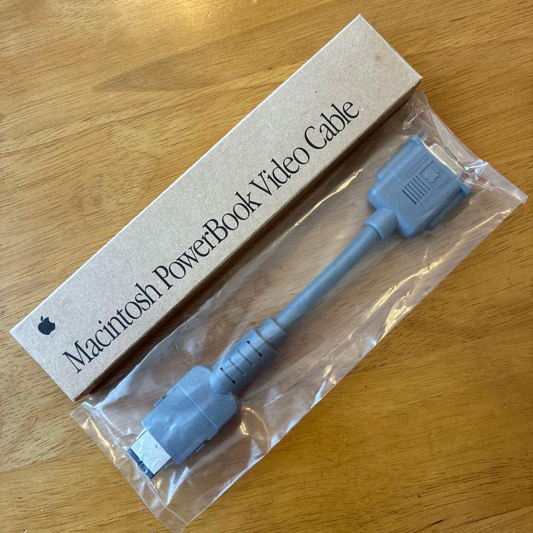 Apple＊Macintosh＊PowerBook＊Video Cable純正