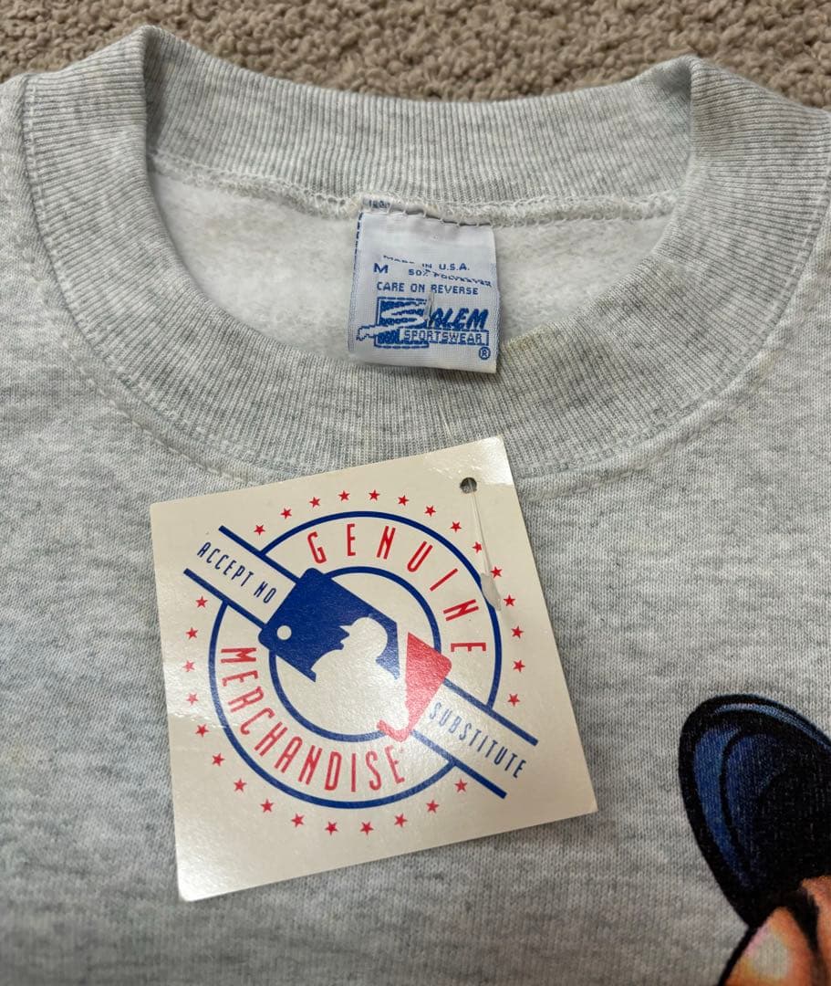 新品　USA製 ドジャース 野茂英雄 MLB SALEM スウェット トレーナー